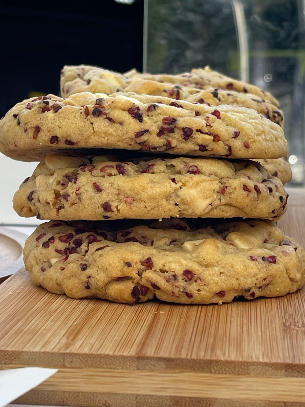 Raspberry & White Chocolate NYC Cookies - Box of 6