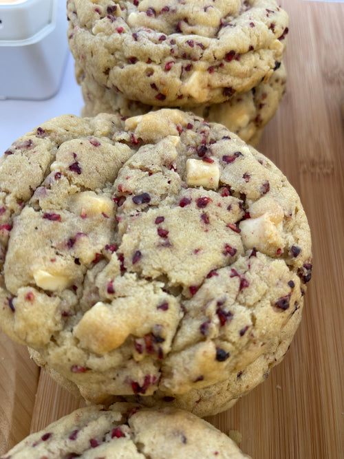 Raspberry & White Chocolate NYC Cookies - Box of 6
